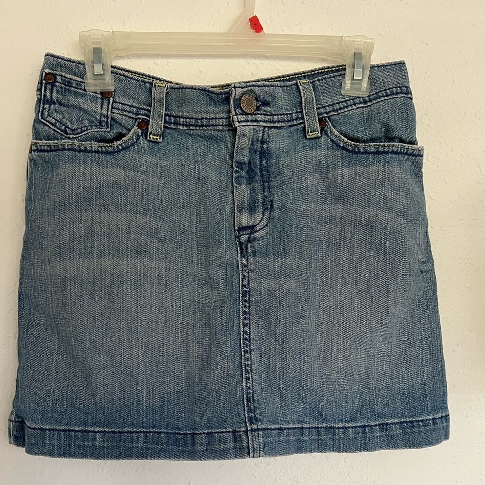 Womens Old Navy low waist denim skirt